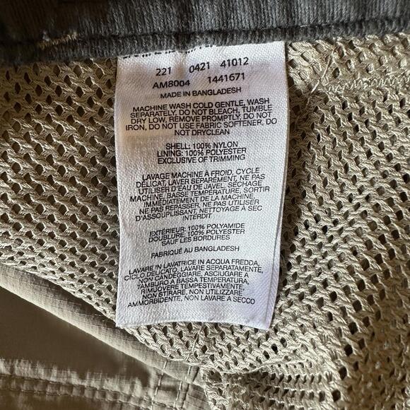 COLUMBIA Convertible Cargo Hiking Pants Men’s 32x34 Beige Khaki Omni Shade - Picture 7 of 7